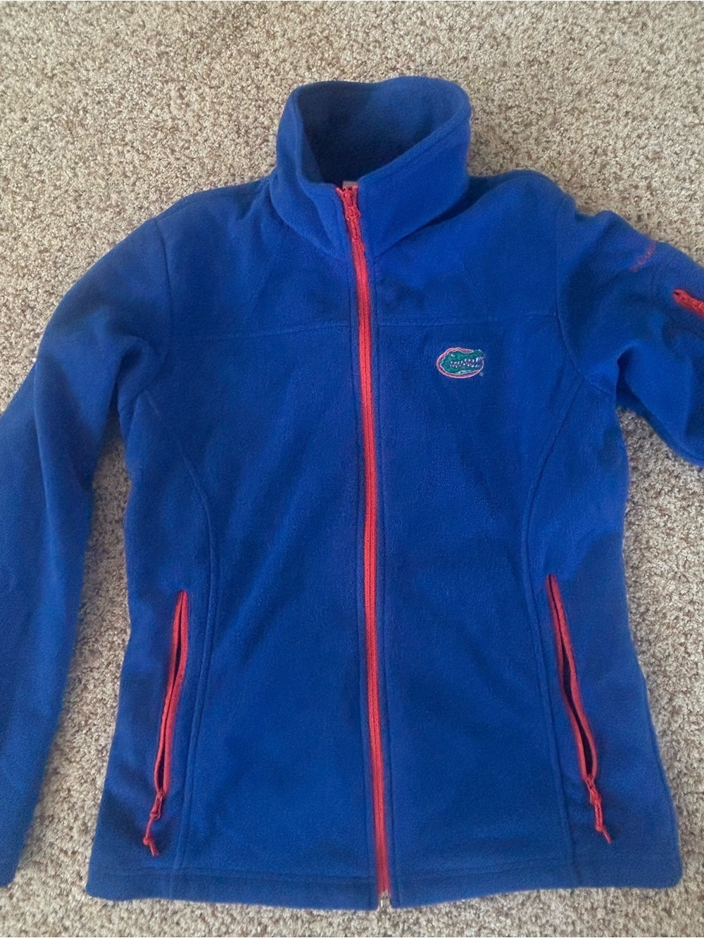 University of Florida Gators Blue Fleece Jacket Colombia Brand